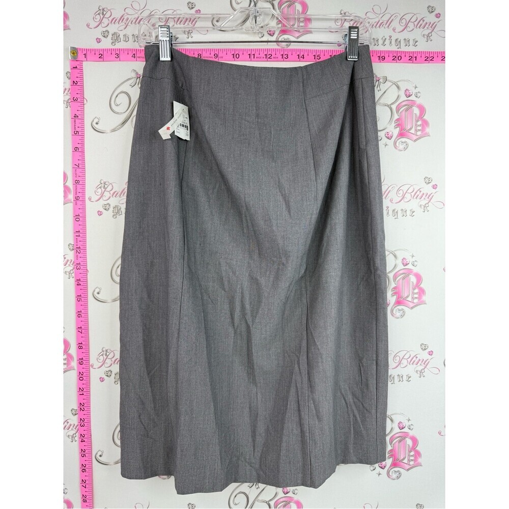 Tobias skirt pencil style grey Gray Midi Pencil Skirt new